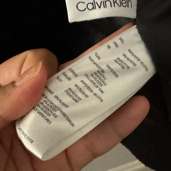 Calvin Klein Men's Dark Blue Heavy Jacket - Picture 4 of 6